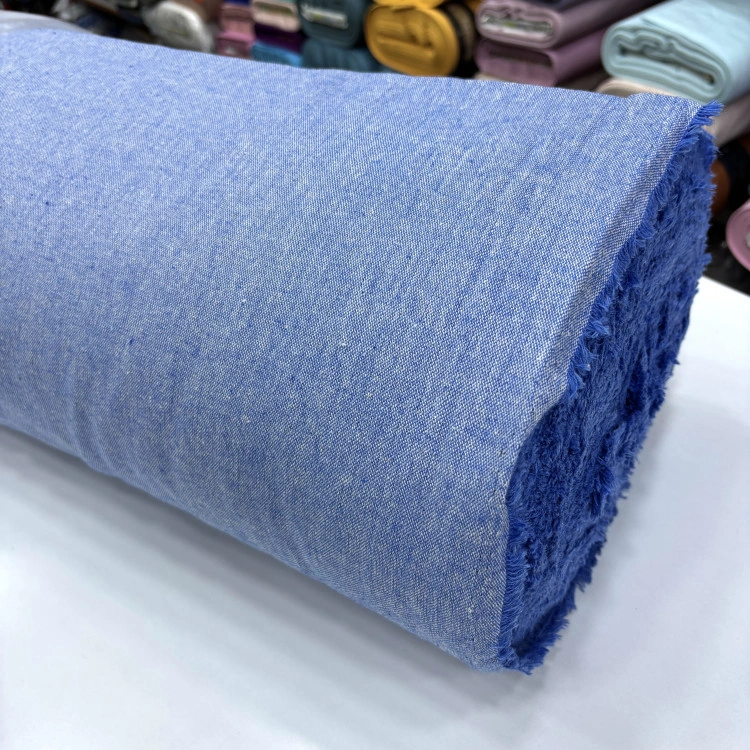 Düz Renk Pamuklu Buldan Bezi Kumaş – Natural Dokuma Kumaş